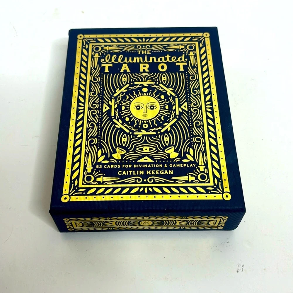The Illuminated Tarot | Complete Card Deck Along With Instructional Booklet Box